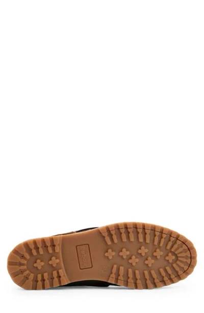 Barbour Deck Boat Shoe In Green
