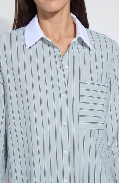 Lyssé Lysse Stripe Button-up Shirt