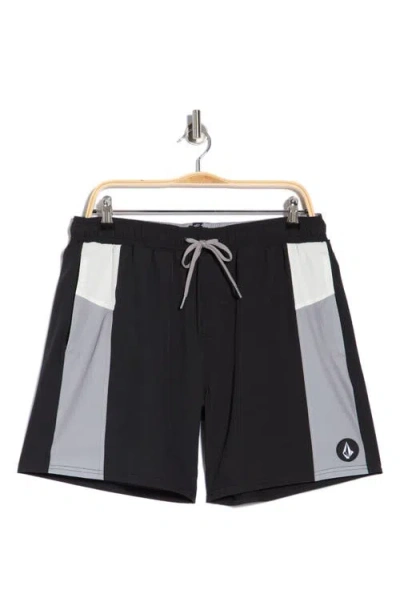 Volcom Ew 17 Swim Trunks In Black
