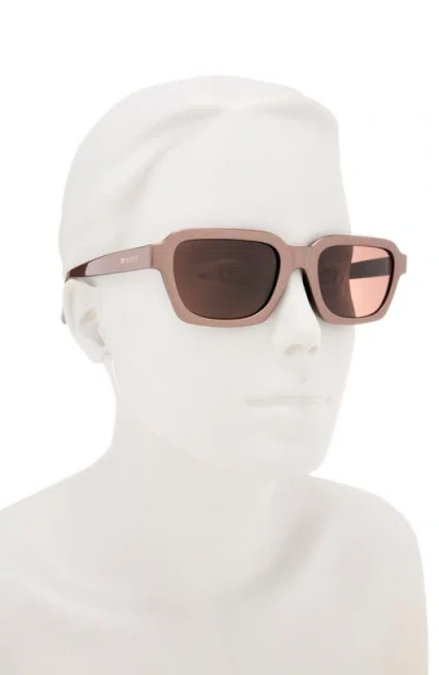Diff Chloe 53mm Rectangular Sunglasses