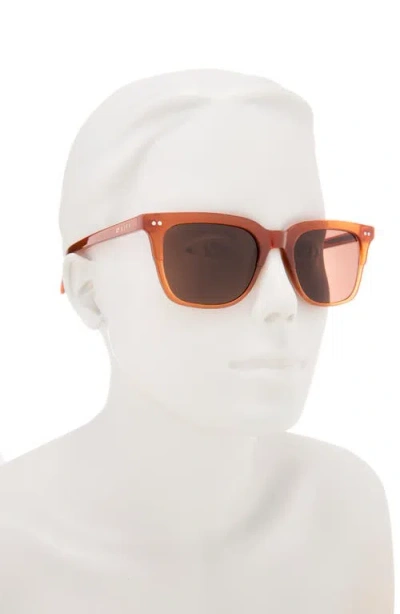 Diff 53mm Bobby Square Sunglasses In Brown