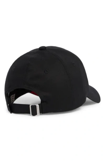 Hunter Core Twill Baseball Cap In Black