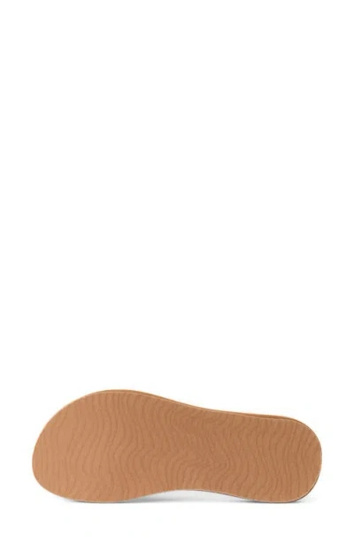 Reef Spring Woven Flip Flop In Orange