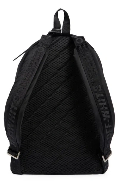 Off-white Off White Dome Double Pocket Backpack In Black