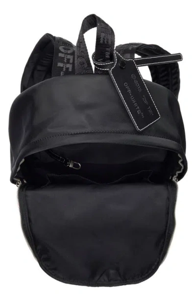 Off-white Off White Dome Double Pocket Backpack In Black
