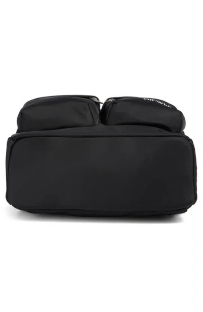 Off-white Off White Dome Double Pocket Backpack In Black