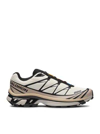 Salomon Black Triangle Sneakers In Nude