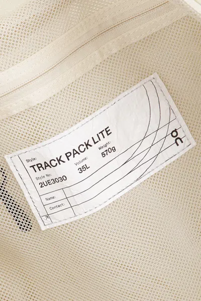 On Track Pack 35l Lite In White