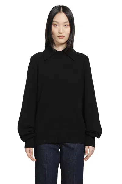 Khaite Jackson Sweater In Black