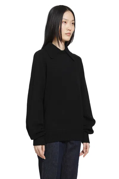 Khaite Jackson Sweater In Black
