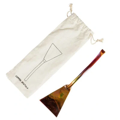 Storied Home Modern Copper Cake Server In Multi