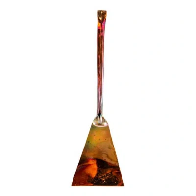 Storied Home Modern Copper Cake Server In Multi