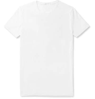 Ermenegildo Zegna Stretch-modal T-shirt In White