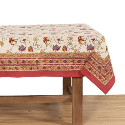 Couleur Nature Fleur Des Indes Tablecloth