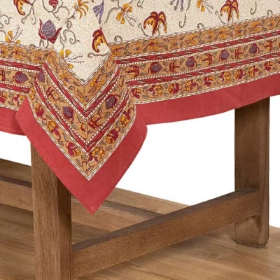 Couleur Nature Fleur Des Indes Tablecloth