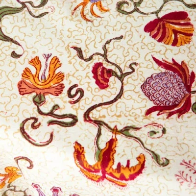 Couleur Nature Fleur Des Indes Tablecloth