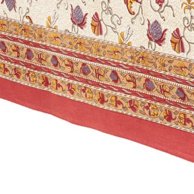 Couleur Nature Fleur Des Indes Tablecloth