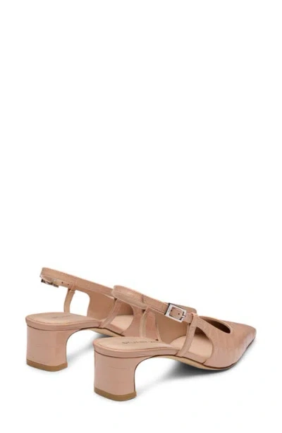 Stuart Weitzman Slingback Pump In Neutral