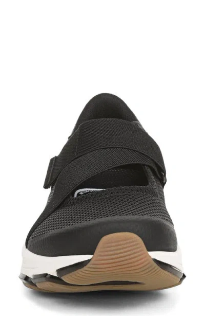 Ryka Wide Width Devotion Mary Jane Sneaker In Black