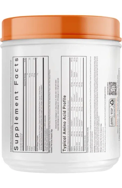 Codeage Multi Collagen Peptides Vanilla, 5 Types, Grass-fed, Bone Broth In White