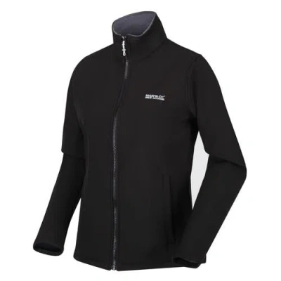 Regatta Connie V Softshell Walking Jacket In Black