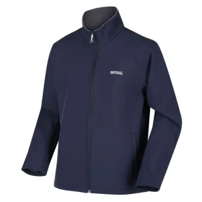 Regatta Cera V Wind Resistant Soft Shell Jacket In Blue