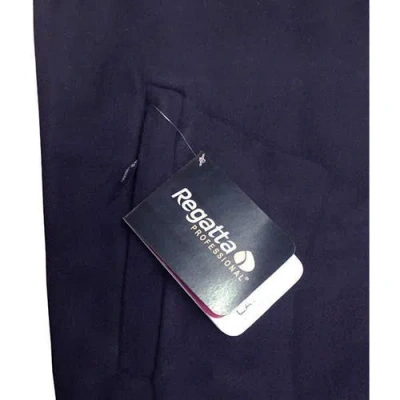 Regatta Plain Micro Fleece Full Zip Jacket In Blue