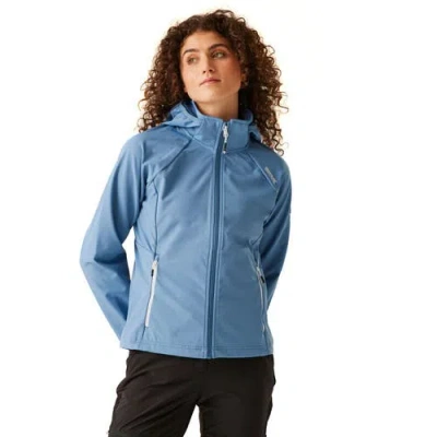 Regatta Bourda Soft Shell Jacket In Blue