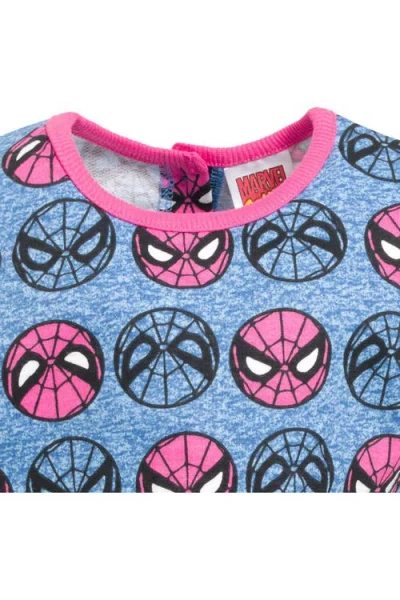 Marvel Spider-man One Piece Romper In Blue