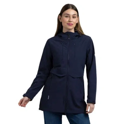 Trespass Aylmer Soft Shell Jacket In Blue