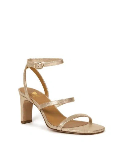 Bobbies Casey Heeled Sandals In Neutral