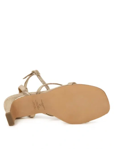 Bobbies Casey Heeled Sandals In Neutral