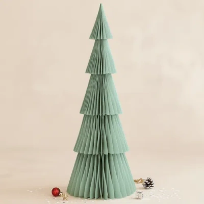 Be Home 6 Ft Paper Tree In Green