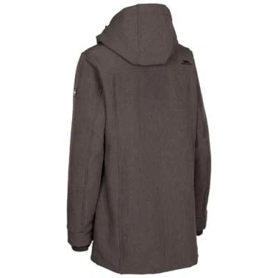 Trespass Anza Tp75 Soft Shell Jacket In Brown