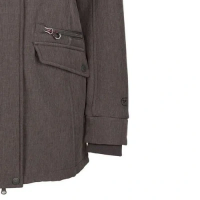 Trespass Anza Tp75 Soft Shell Jacket In Brown
