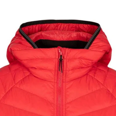 Trespass Hub Down Jacket In Red