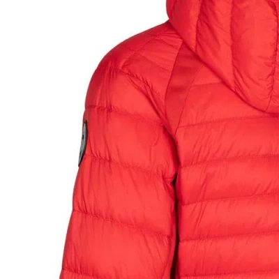 Trespass Hub Down Jacket In Red