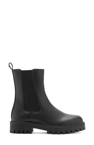 Mango Elastic Panels Ankle Boot In Multi