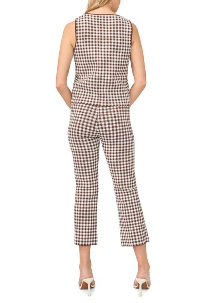 Halogenr Halogen(r) Gingham Jacquard Sweater Tank