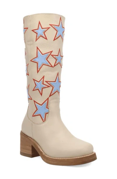 Dingo American Dream Tall Boot In Neutral