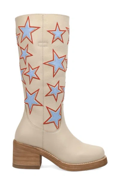 Dingo American Dream Tall Boot In Neutral