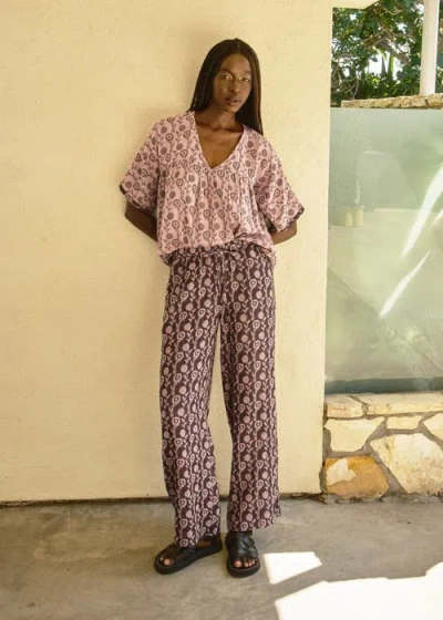 Ace & Jig Leone Pull-on Elasticated Drawstring Pants In Multi