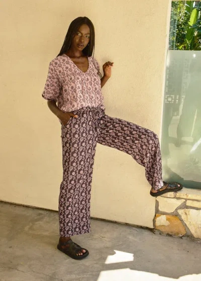 Ace & Jig Leone Pull-on Elasticated Drawstring Pants In Multi
