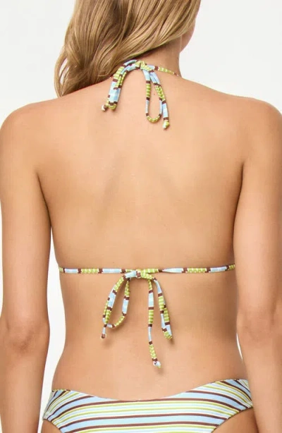L*space Lspace Sonia Reversible Triangle Bikini Top In Multi