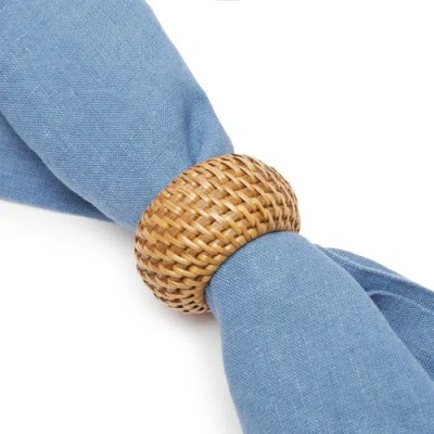 Caravan Home Eclipse Napkin Ring In Brown