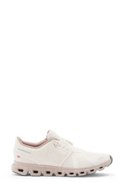 On Cloud 6 Sneaker In White