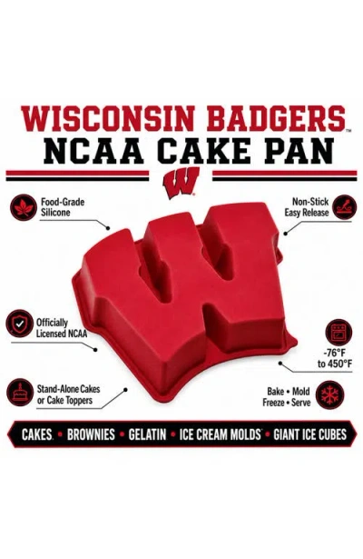 Fanpan Wisconsin Badgers Cake Pan In Multi