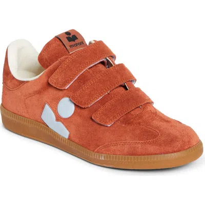 Isabel Marant Beth Calfskin Suede Low-top Sneakers In Brown