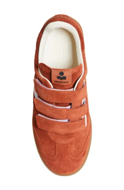 Isabel Marant Beth Calfskin Suede Low-top Sneakers In Brown