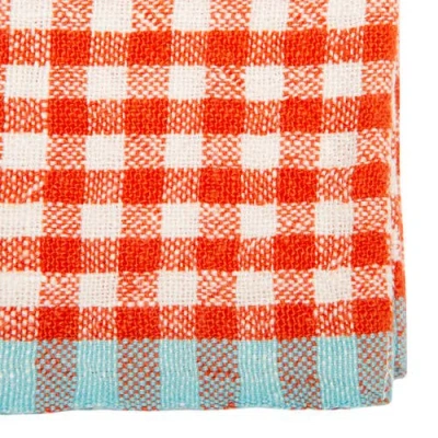 Caravan Home Gingham Towels